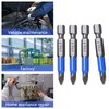 Piutouyar 10Pcs Magnetic Anti-Slip Drill Bit 2 Inch, PH1 Phillips