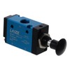 Solenoid Valve,Pneumatic Solenoid Valve, 2 Position 3 Way G1/4 Aluminum