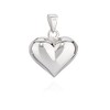 NKlaus 9785 Large Heart Pendant Small 925 Silver 15 mm