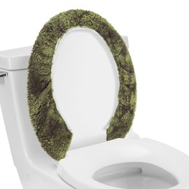 Moss Green Bathroom Rug, Absorbent Non Slip Microfiber Bath Mat
