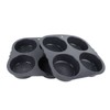 4 Cup Hamburger Bun Pan Dishwasher Safe Silicone Hamburger Bun