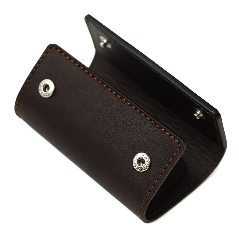 Kawashoku Ninkan Sapporo Leather Craftsman Museum, 4 Row Key Case,