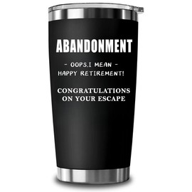 Niduilef Retirement Gifts For Women Men- Stainless Steel 20oz Tumbler for Retirement Party Decorations-Retired Gifts For Coworkers, Friends, Retired People