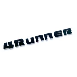 For Toyota Overlay Matte Back Toyota 4Runner Liftgate Nameplate Emblem Tailgate Rear Letter