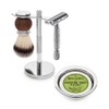 Störtebekker® Premium Shaving Stand Set - with Safety Razor, Shaving