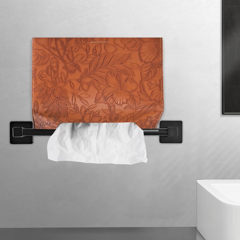 Hennaja Leather Cover for Disposable Paper Hand Towel Box, Compatible