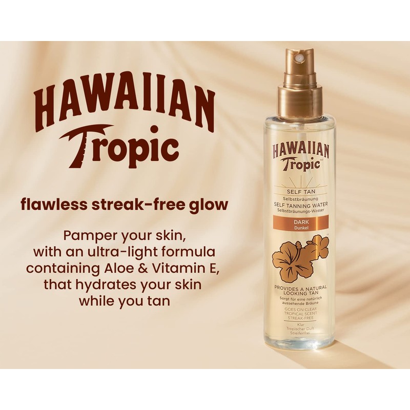 Self-Tanning Water Dark 190 ml