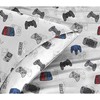 Kids Rule 4-Piece Gamer Bed Sheet Set for Boys &