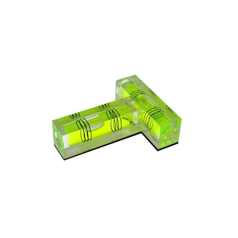 umei Mini Spirit Level T, Magnetic Function, Transparent, Modern, Transparent,