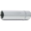 HAZET Deep Socket, 6-square, 850LG-12, 2-sided Width: 0.4 inches (12