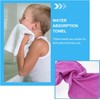 4 Piezas Toalla Facial de Fibra de Bambú Absorbente y