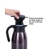 GiNT Stainless Steel Thermal Coffee Carafe Lid (Lid, universal)