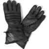 Hot Leathers Gauntlet Gloves with Quilted Lining (Black, Large)