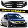 Autodepartment For 2011-2012 Honda Accord LX Front Bumper Upper Grille