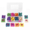 140PCS 8 Mixed Natural Scents Backflow Incense Cones Gift Package