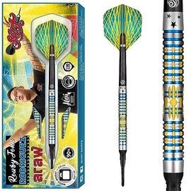 Shot! Rowby John Rodriquez Araw 90% Tungsten Soft Tip Darts Set (20 g)