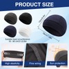 NAFJYR 4 Pcs Cooling Skull Cap, Cycling Head Caps Sweat
