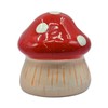 Mairuker Fish Tank Decor, Mushroom House Aquarium Decorations, Ceramic Betta