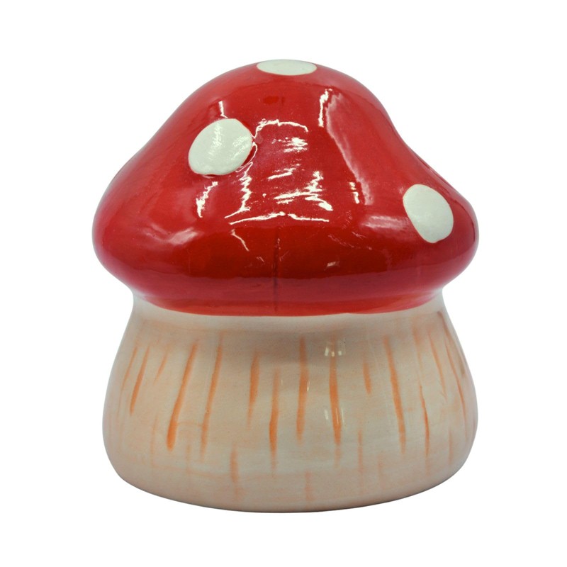 Mairuker Fish Tank Decor, Mushroom House Aquarium Decorations, Ceramic Betta