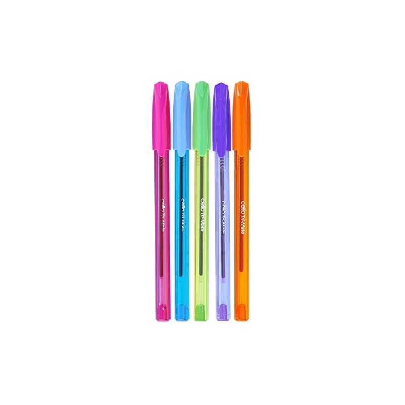 Cello Tri-Mate Pen, Assorted ($1.25 Per Pack)
