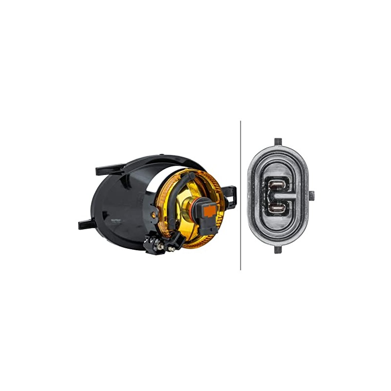 HELLA 1N0 010 304-041 FF-Fog Light - right - für