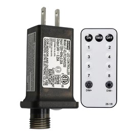 8 Mode Light LED Transformer 24V LED Controller Class 2 Power Supply, Low Voltage Transformer US Plug Adapter Replacement for String Light, not Fit for 8 Mode with Control Box and 1 Mode String Light