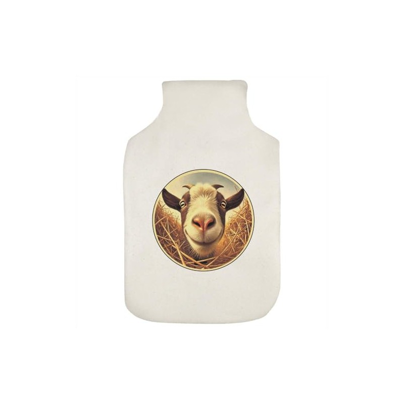 'Smiling Goat' Hot Water Bottle Cover (HW00039613)
