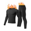 Gagli Thermal Underwear Set for Men Long Johns with Fleece
