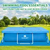 Hanjet 3.6 Foot x 13.8 Inch Kids Swimming Pool Above