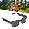 Bluetooth Audio Sunglasses Voice Control Open Ear Style Adjustable Volume