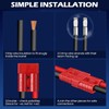 Frienda 4 Pieces 6-12 Gauge 50A Battery Quick Connector 12-36V