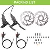 Varstrom Hydraulic Brakes for Ebike, 2 Piston Front & Rear