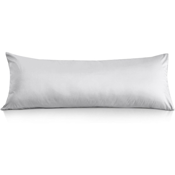 beddingstar Body Pillowcase 20 x 54 Body Pillow Cover Silver