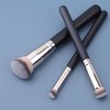 Foundation Contour Conceal Brush Set, 3Pcs Flat Angled Brushes Kabuki