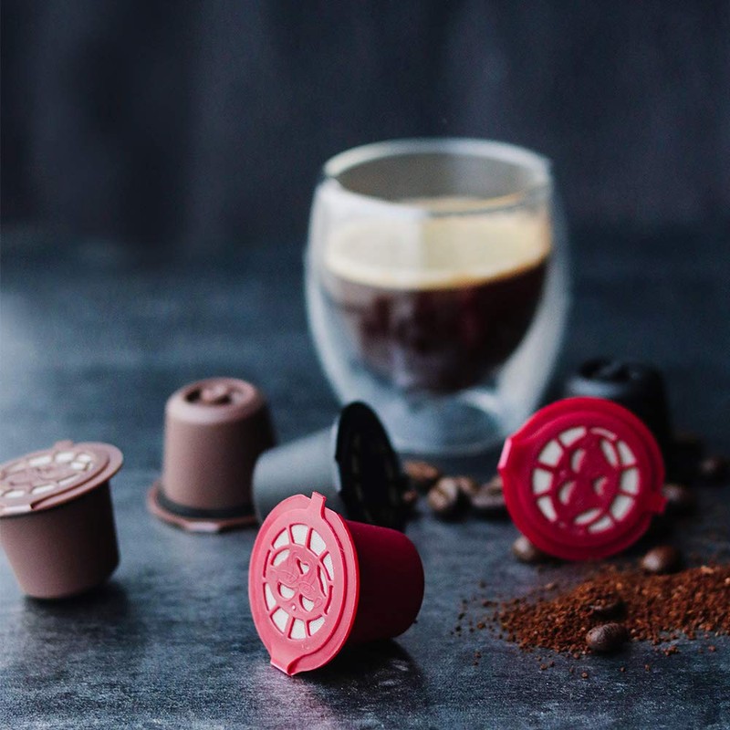 Reusable Coffee Pods For Nespresso OriginalLine, BENFUCHEN Refillable Coffee Capsule