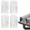 Aczyqws 4 Pcs Gutter Guards Aluminum Gutter Downspout Guard, Expandable