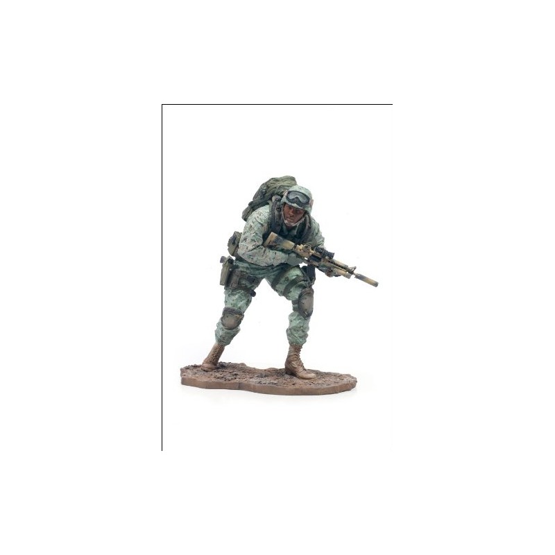 McFarlanes Military Series 1 Marine Corps Recon (African American) Action