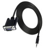 MTUERANC 3.5mm to RS232 Serial Adapter, 1/8 Inch Plug to