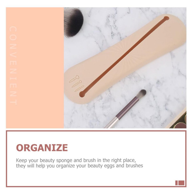 Baluue 3sets Makeup Brush Organizer Travel-Ready Case for Brushes Beauty