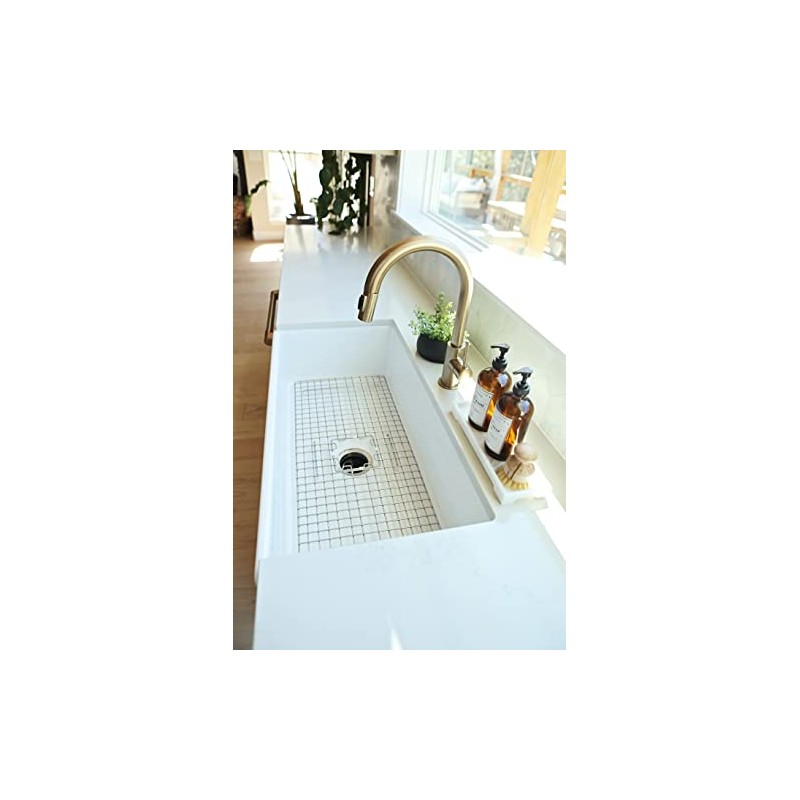 SinkSense Wren 27" x 15" Kitchen Sink Bottom Grid, Stainless