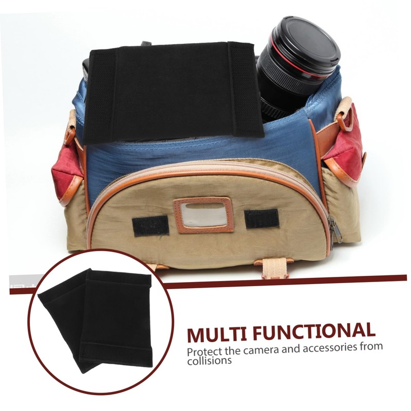 jojofuny 2pcs Camera Bag Modular Inserts Padded Dividers for Camera