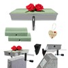 Cemetery Saddles for Grave Headstone, 1 Monument Saddle Holder 2
