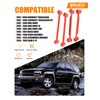 4 pc Rear Upper & Lower Control Arms Kit – Fits