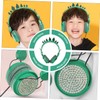 IWOWHERO S Headphones Dinosaur Ear Headset Headphones for Boys and
