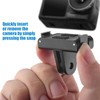 Gosknor Action Camera Adapter, Plastic Action Camera Magnetic Adapter Mount