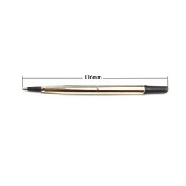 CaoDuRen Tip: 0.7mm, 4.56” 116mm Long, 0.28" 7 mm Diameter, Ballpen Rollerball Compatible Pen Refills. Compatible with Parker Item Numbers: 1905323, 3021531, German Ink, (Black 2PCS)
