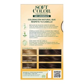 Soft Color Tinte Semi Permanente 40 Castaño Medio | Crema, Agua, manteca de karité, aceite de coco, aloe vera, Cabello normal