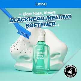 JUMISO Blackhead Melting Softener Cotton Pad Set - Korean Pore Care PHA Exfoliation Witch Hazel Tea Tree Cypress Water Sebum Control Complete Kit, 5.07 fl.oz. 40 Pads 10 Swabs