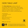 Adesso Cordless Table Lamp with 3-Level Touch Dimmer & Built-in