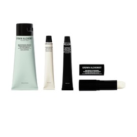 Grown Alchemist Age-Repair Skincare Kit - Skincare Set Gift Exclusive - Regenerating Vitamin C Night Cream 12 ml, Age-Repair Gel Face Mask, Anti Aging Face Moisturiser 12 ml, Age Repair Lip Care 12 ml